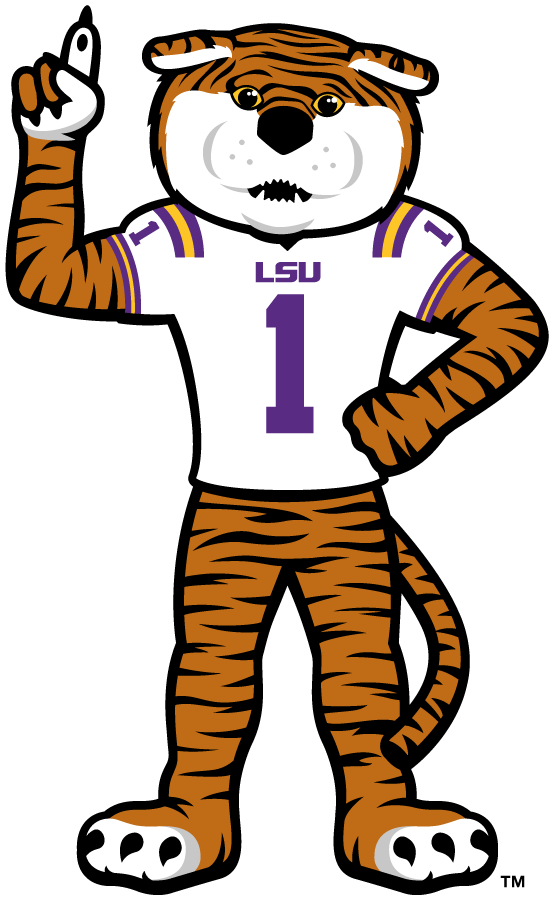 LSU Tigers 2013-Pres Mascot Logo v2 t shirts iron on transfers